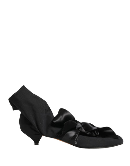 Black Suede Ankle Boots Shoes