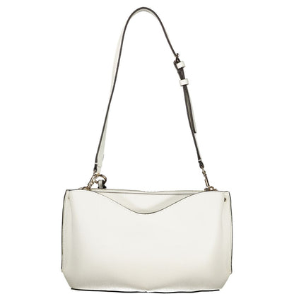 White Polyurethane Women's Bag