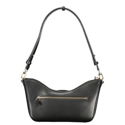 Beige Polyurethane Women Handbag