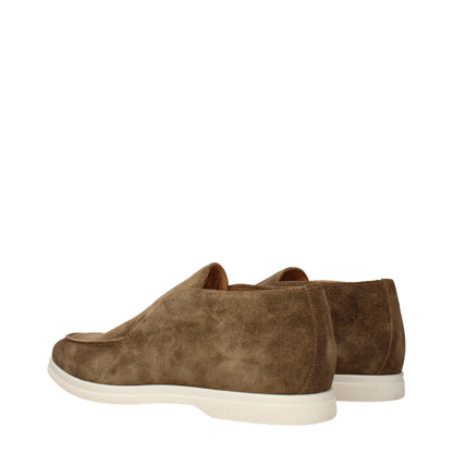 Brown Leather Ankle Boots