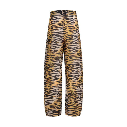 Multicolor Cotton Pants