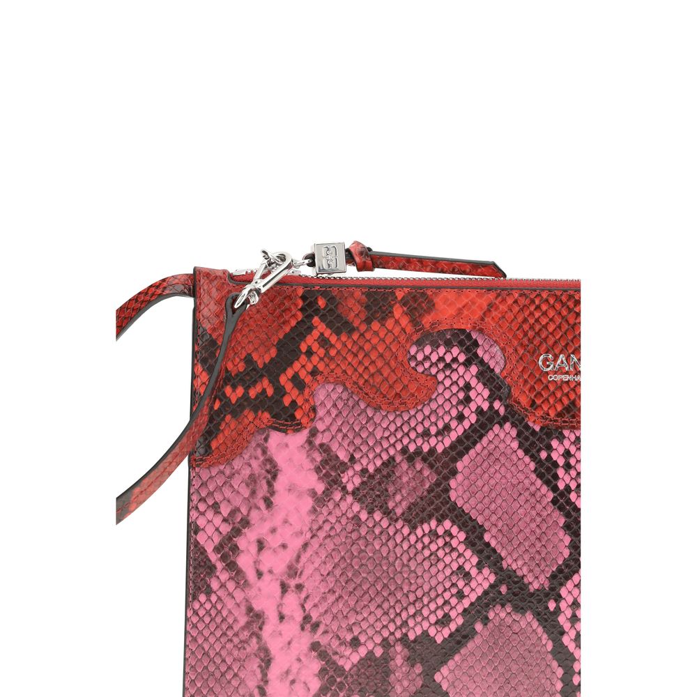 Multicolor Recycled Polyester Clutch Bag