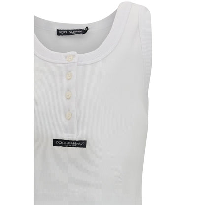 White Cotton Tank Tops