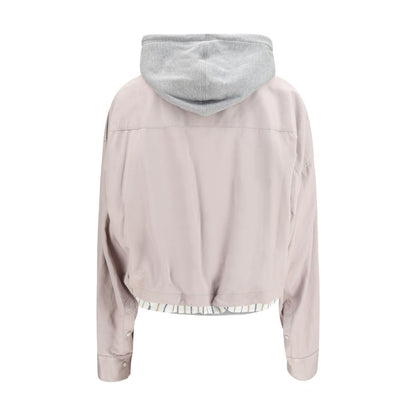 Multicolor Rayon Jackets And Coat