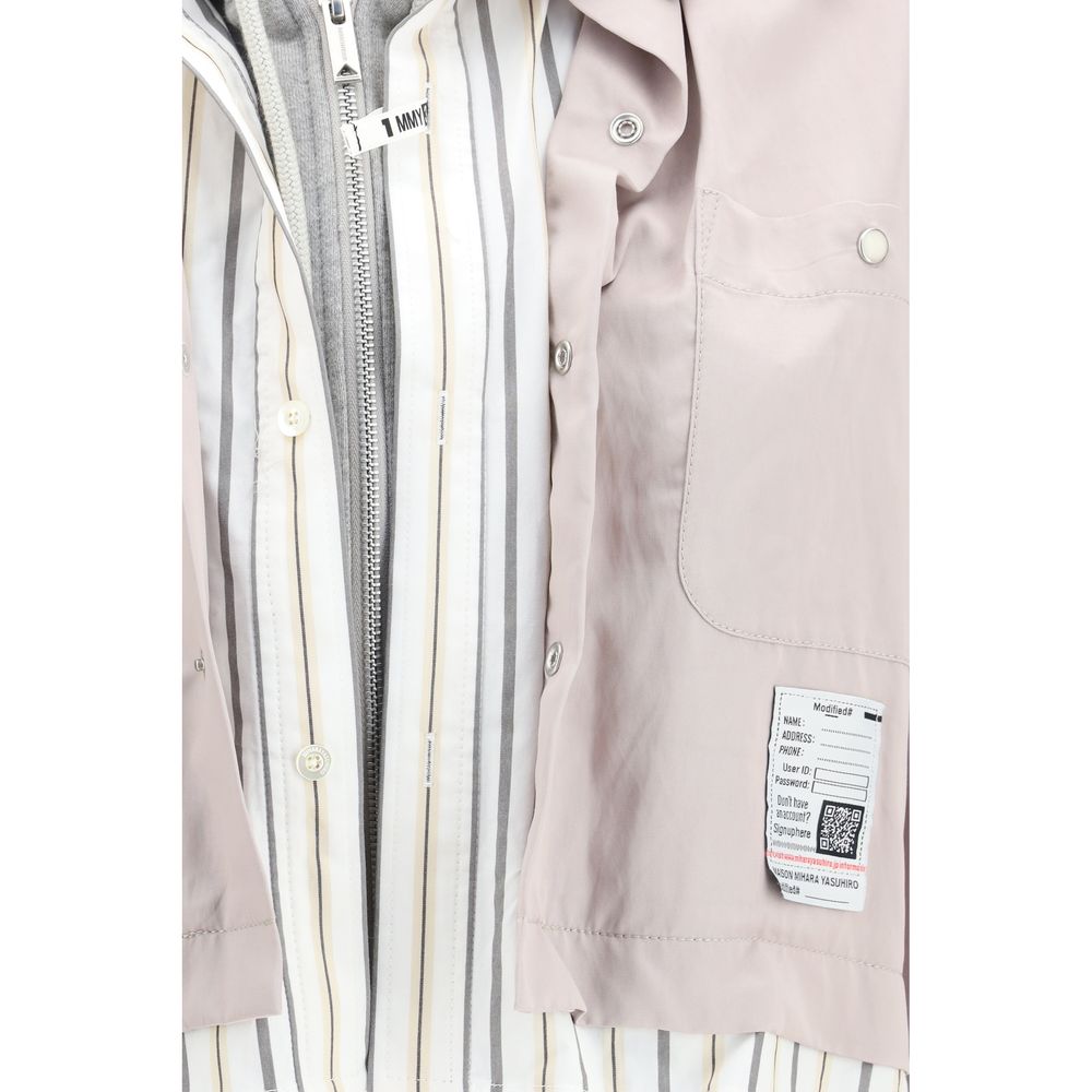 Multicolor Rayon Jackets And Coat