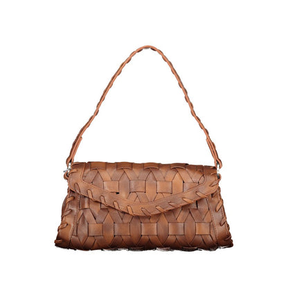 Marrone Poliuretano Women Handbag
