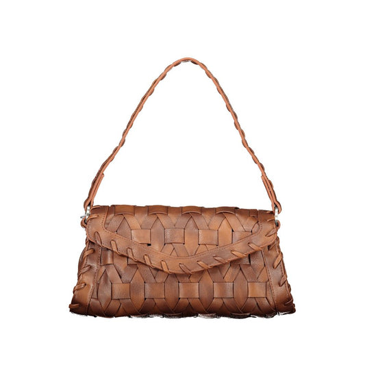 Marrone Poliuretano Women Handbag