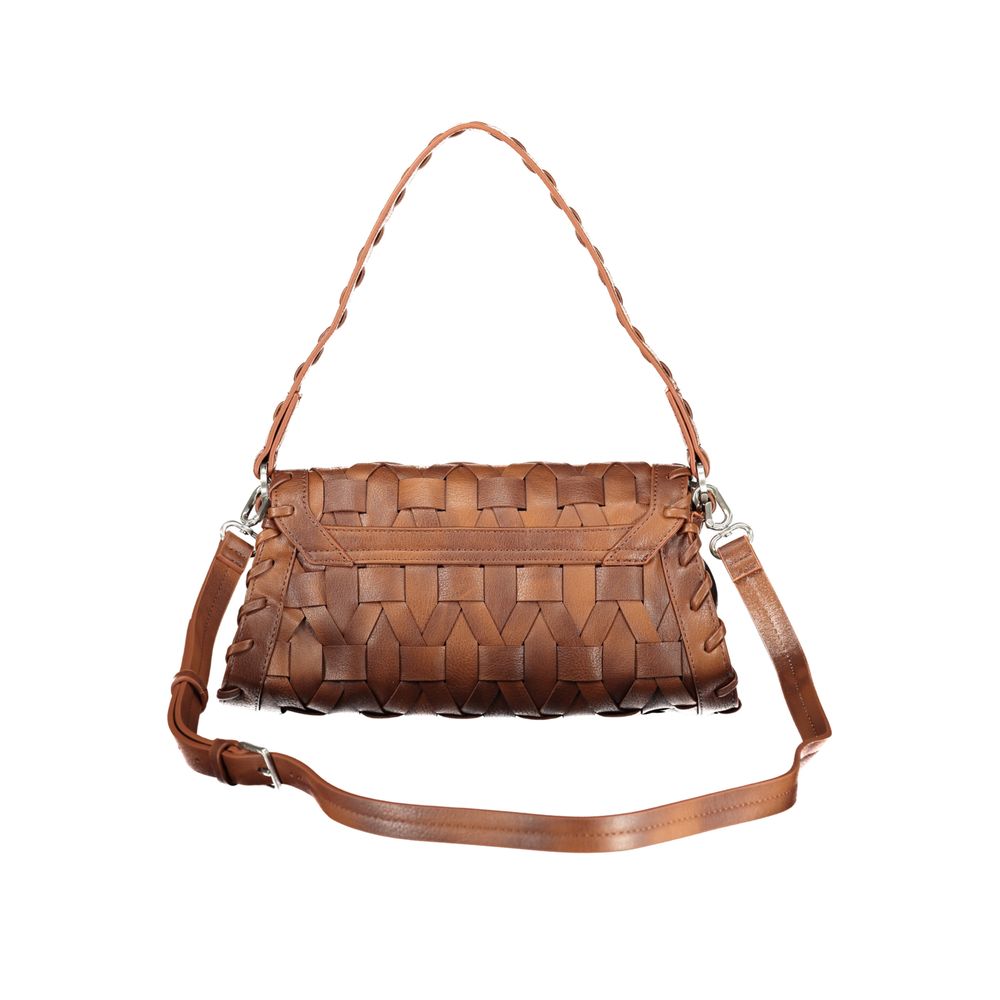 Marrone Poliuretano Women Handbag