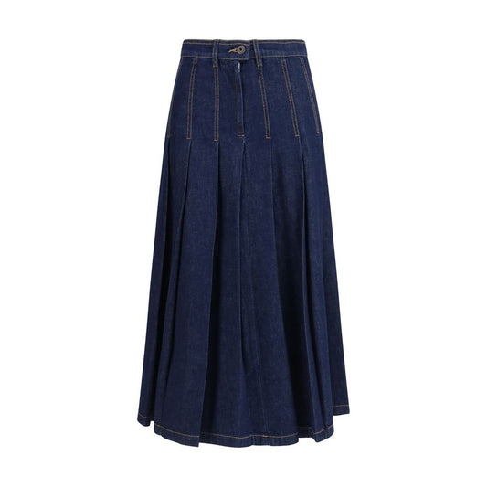 Blue Denim Skirt