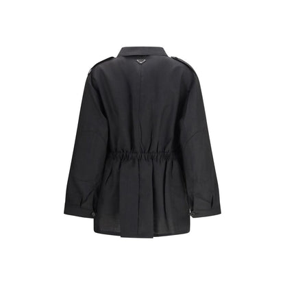 Black Mohair Coat