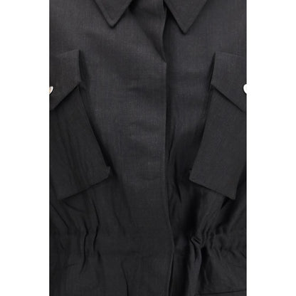 Black Mohair Coat