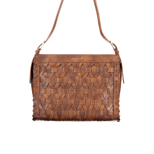Marrone Poliuretano Women Handbag