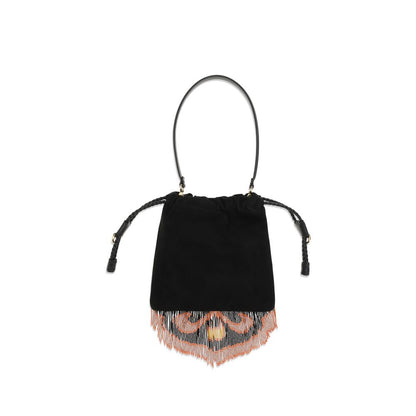 Multicolor Goatskin Handbag