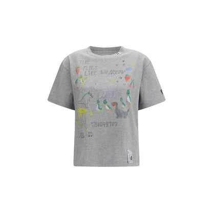 Gray Cotton T-Shirt