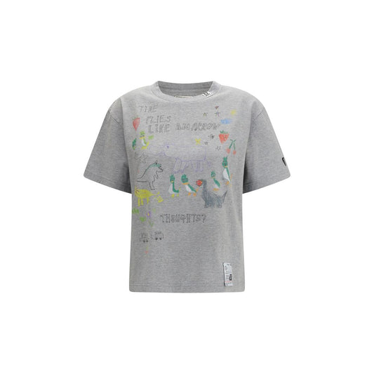 Gray Cotton T-Shirt