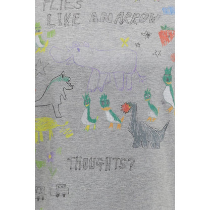 Gray Cotton T-Shirt