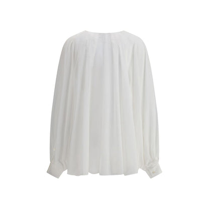 White Cotton Blouse
