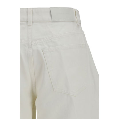 White Cotton Jeans Denim