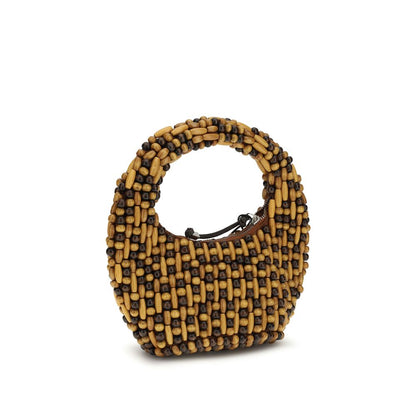 Brown Other Fibres Handbag