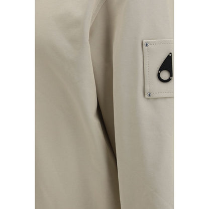 Beige Cotton Sweatshirt
