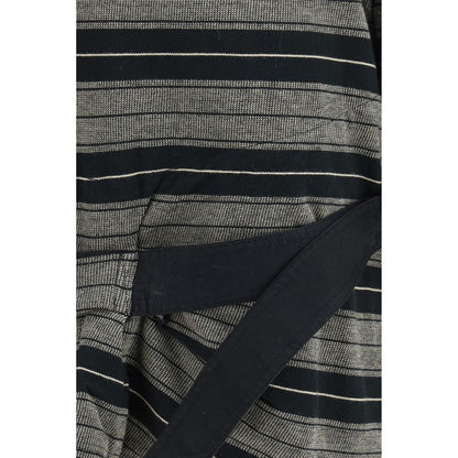 Gray Cotton Casual Dress