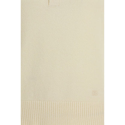 Beige Cotton Polo Shirt