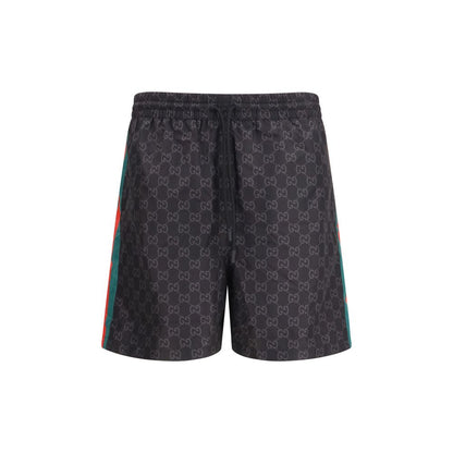 Black Nylon Shorts