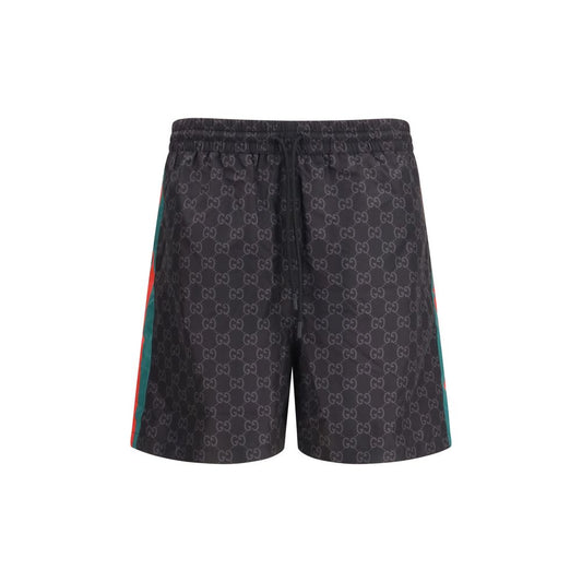 Black Nylon Shorts