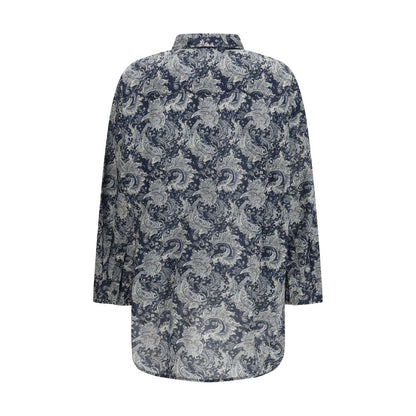 Blue Cotton Shirt
