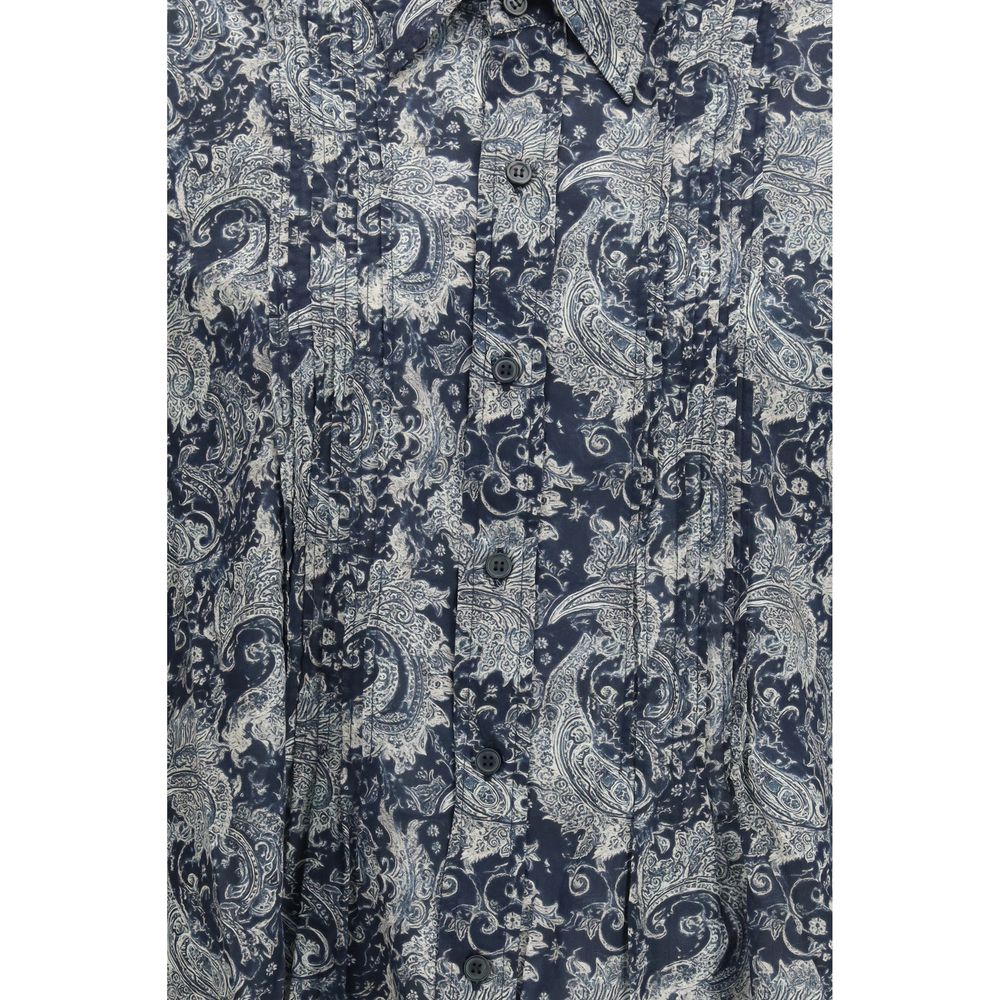 Blue Cotton Shirt