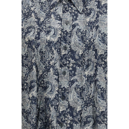 Blue Cotton Shirt