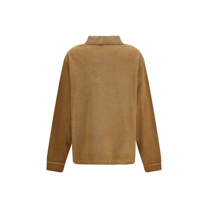 Beige Cotton Polo Shirt