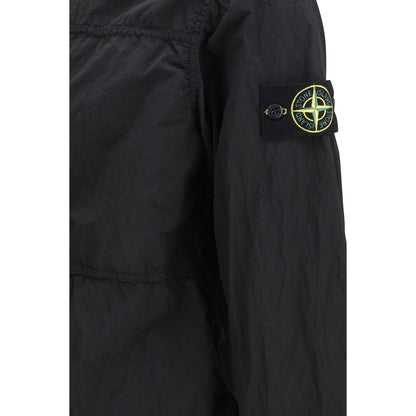 Black Nylon Full-Length Jacket
