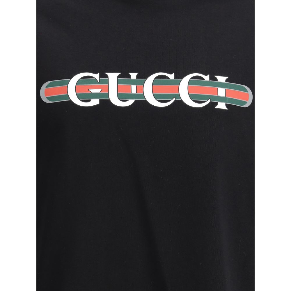 Black Cotton T-Shirt