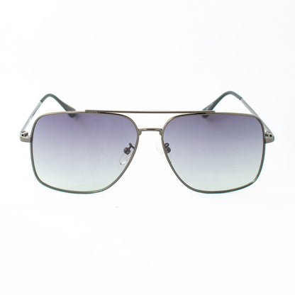 Gray Metal Sunglasses