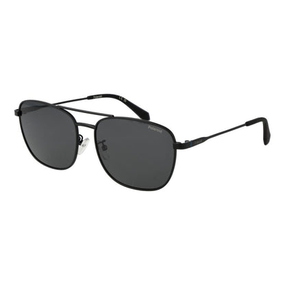 Black Stainless Steel Sunglasses