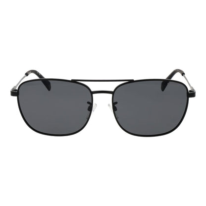 Black Stainless Steel Sunglasses