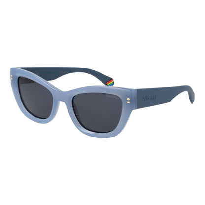 Blue Plastic Sunglasses