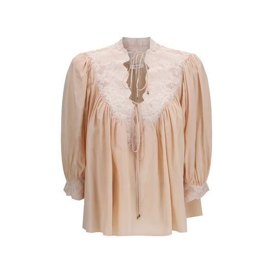 Multicolor Silk Blouse