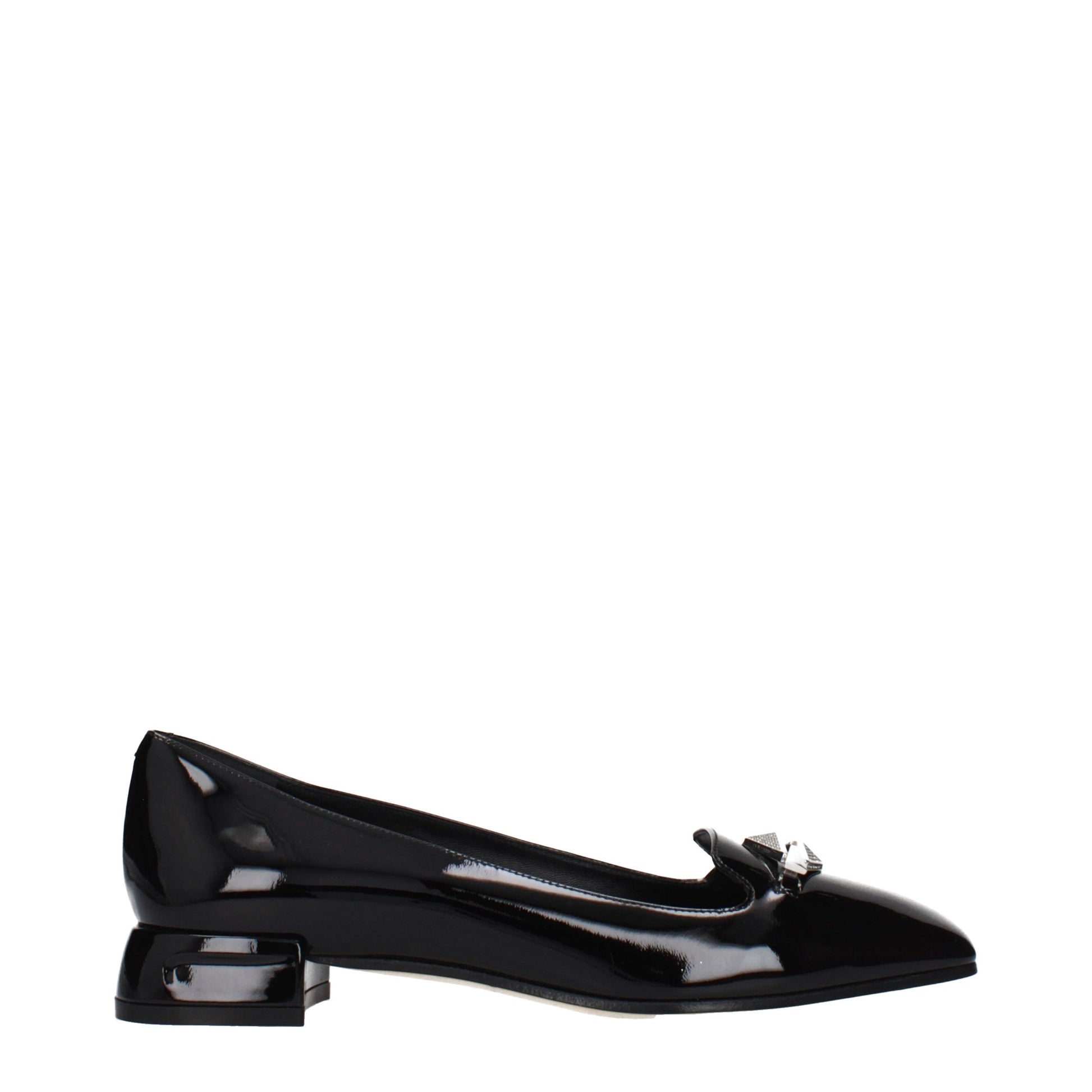 Black Leather Slip-On Loafers