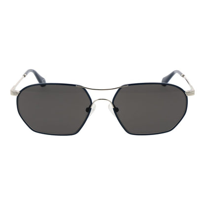 Silver Metal Sunglasses