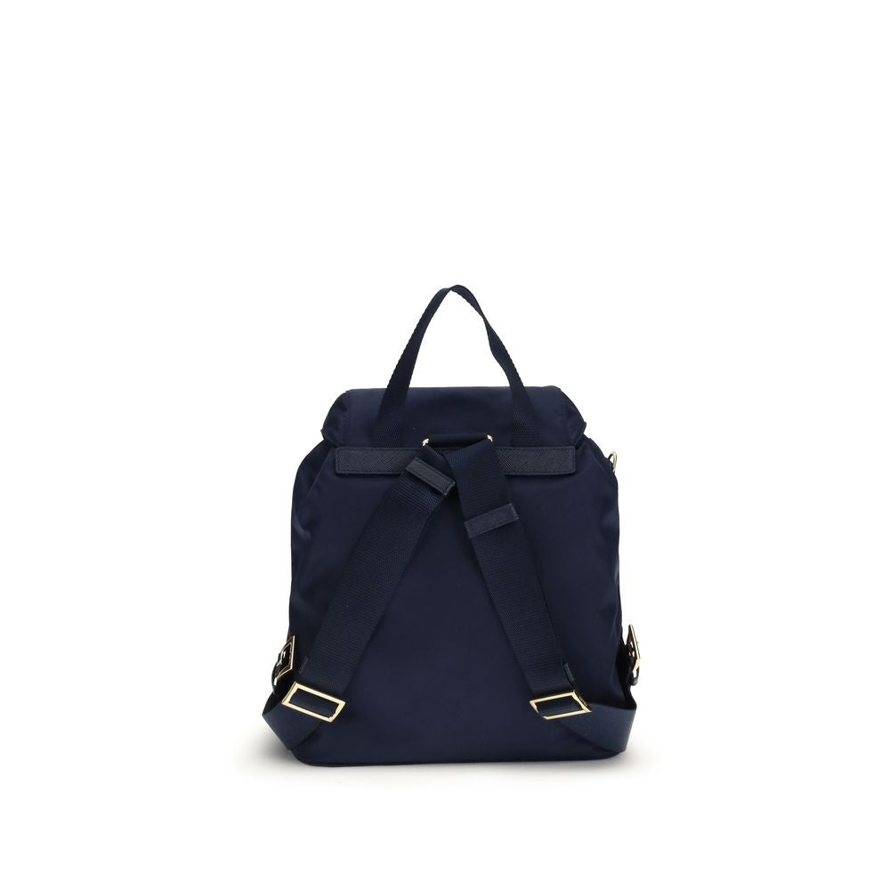 Black Nylon Backpack