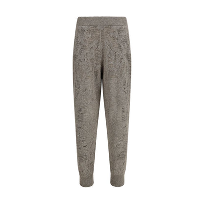 Brown Linen Casual Pants
