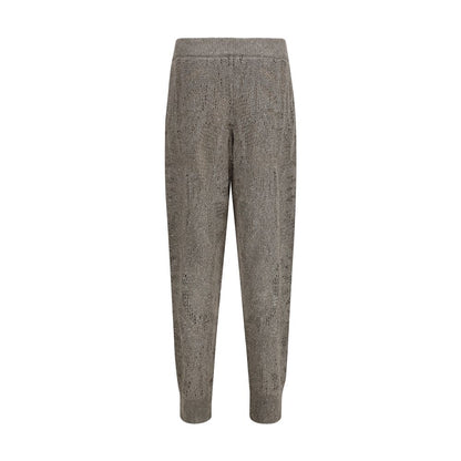 Brown Linen Casual Pants