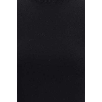 Black Viscose T-Shirt