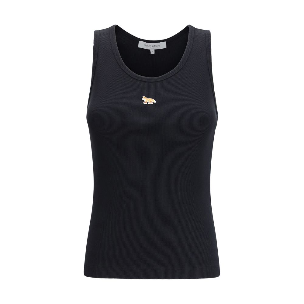 Black Cotton Tank Tops