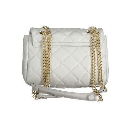Grey Polyurethane Women's Bag