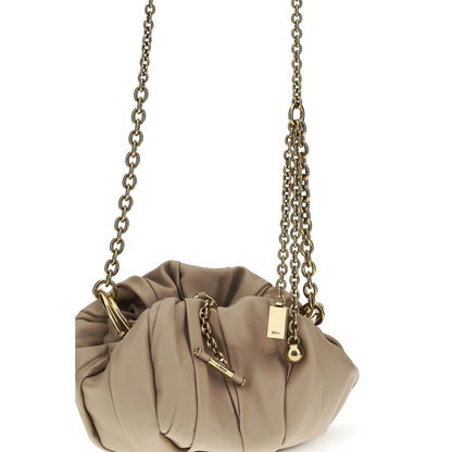 Beige Lamb Ovis Aries Aries Shoulder Bag