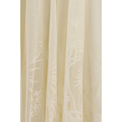 Beige Cotton Long Skirt