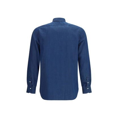 Blue Cotton Shirt